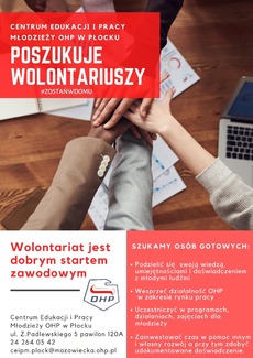 Zapraszamy Wolontariuszy