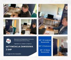 Pierwszy etap projektu „Aktywizacja zawodowa z OHP w Regionie Warszawskim” 