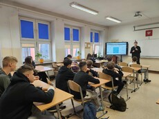 „Moja przysz�o�� – moja decyzja” – spotkanie z uczniami SP w Wyszkowie
