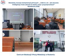 Warsztaty rozwoju kompetencji cyfrowych: „Zr�b to z AI – jak sztuczna inteligencja mo�e u�atwi� Ci szko��, pasje i przysz�� karier�?”