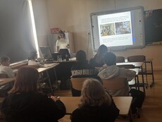 �smoklasi�ci z Pionek na spotkaniu z pracownikami M�odzie�owego Centrum Kariery w Kozienicach