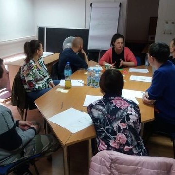 Grupowe zajcia z doradc zawodowym w ramach projektu  „Od szkolenia do zatrudnienia II – EFS”