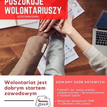 Zapraszamy Wolontariuszy