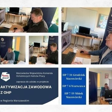 Pierwszy etap projektu „Aktywizacja zawodowa z OHP w Regionie Warszawskim” 