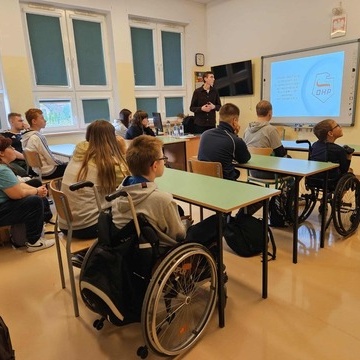 Spotkanie informacyjne OHP w O�rodku Szkolno-Wychowawczym w Wyszkowie
