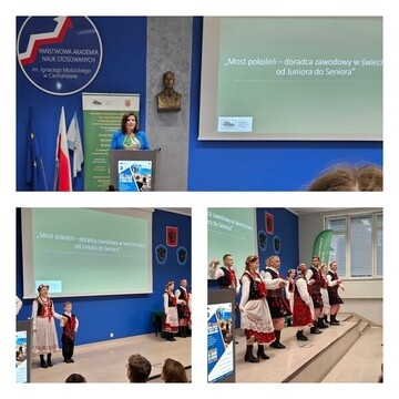 Most pokole� – rola doradcy zawodowego w �wiecie od Juniora do Seniora: Konferencja w M�awie 