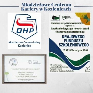 O nowych zasadach KFS w Kozienicach 