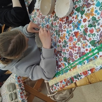 Warsztaty ceramiczne - lekcja muzealna w Radomiu 