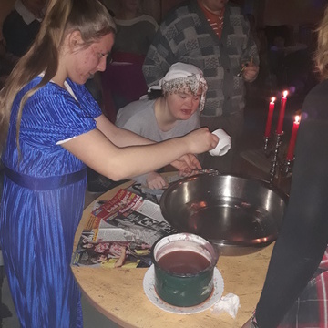 Andrzejki w Domu Przyjaznych Serc
