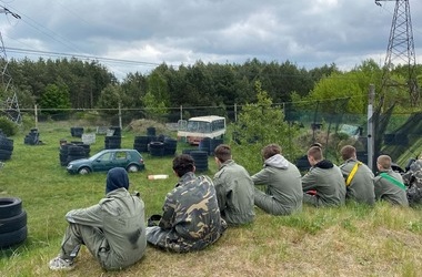 Wyj�cie na paintball w wyszkowskiej jednostce OHP