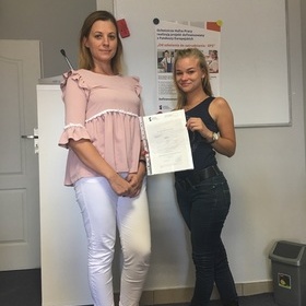 Uzyskali certyfikaty…