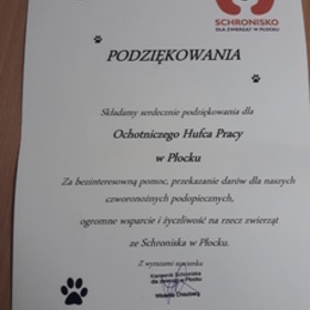 W Dniu yczliwoci ……