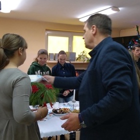 Spotkali si przy wigilijnym stole