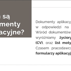 Warsztaty tworzenia CV