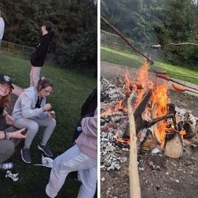 Integracja przy ognisku
