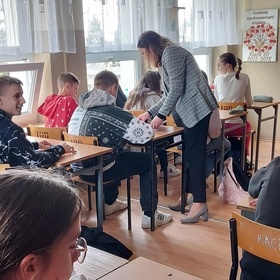 Wizyta w Szkole Podstawowej  w Mawie