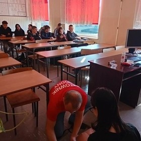 Spotkanie z ratownikiem medycznym