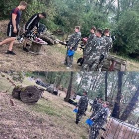 Gramy w Paintball...