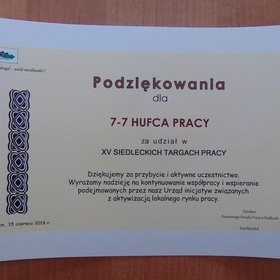 Promocja w Siedlcach 