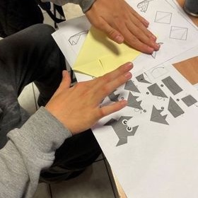 Dzie origami