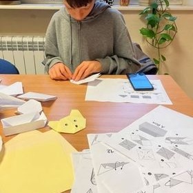 Dzie origami