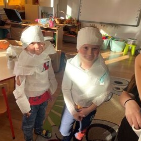 Halloweenowe spotkanie z przedszkolakami w Mawie 
