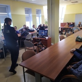 Spotkanie z Policj: Profilaktycznie w Pocku