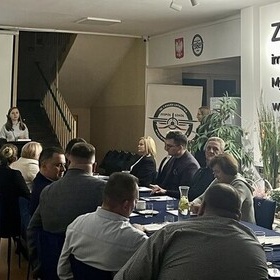 Konferencja biznesowa w Wareckim Zespole Szk 