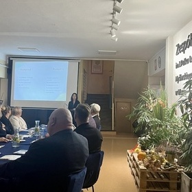 Konferencja biznesowa w Wareckim Zespole Szk 