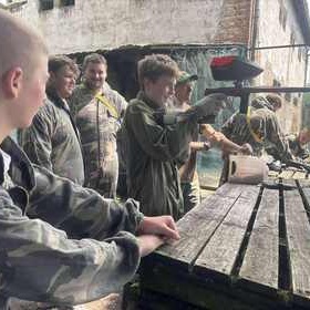 „Misja Paintball” – wyjazd integracyjny 7-8 Hufca Pracy w Wyszkowie