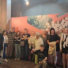 Z wizyt w Teatrze Syrena w ramach projektu 