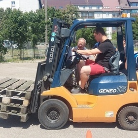 W Ciechanowie szkolimy operator�w w�zka jezdniowego podno�nikowego 