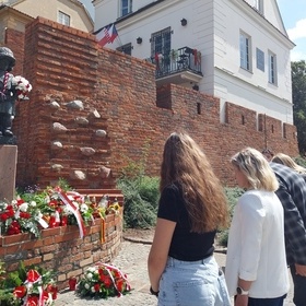 Uczestnicy mi�skiej jednostki w��czyli si� w Obchody 81. Rocznicy Powstania Warszawskiego