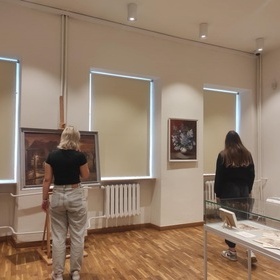 Wizyta na wystawie Lidii Kulik w Ostro��ce