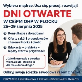 Dni Otwarte w P�ocku - M�odzie� i rodzice zyskali wsparcie w wyborze �cie�ki edukacyjnej