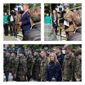 Kultywowanie Historii w Sercach M�odych -  Kadra i m�odzie� OHP w Obchodach Dnia Sybiraka
