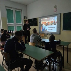 Spotkanie informacyjne OHP w O�rodku Szkolno-Wychowawczym w Wyszkowie