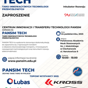 Targi B+R PANSIM TECH 2025 w Ciechanowie – nauka i biznes dla wsp�lnej przysz�o�ci