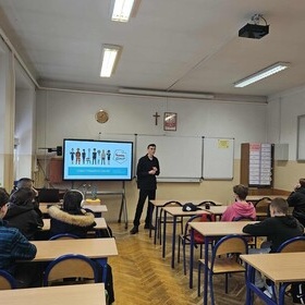 „Moja przysz�o�� – moja decyzja” – spotkanie z uczniami SP w Wyszkowie