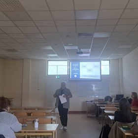 Spotkanie doradc�w CEiPM ze studentami Radomskiego Uniwersytetu