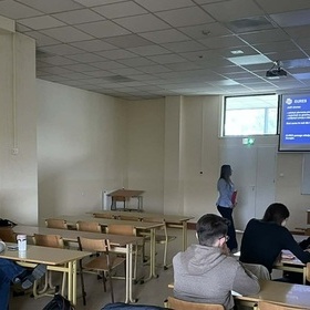 Spotkanie doradc�w CEiPM ze studentami Radomskiego Uniwersytetu