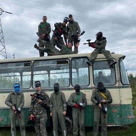 Wyj�cie na paintball w wyszkowskiej jednostce OHP