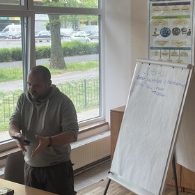 Warsztaty z profilaktyki uzale�nie� i zachowa� ryzykownych w 7-32 Hufcu Pracy w Warszawie 